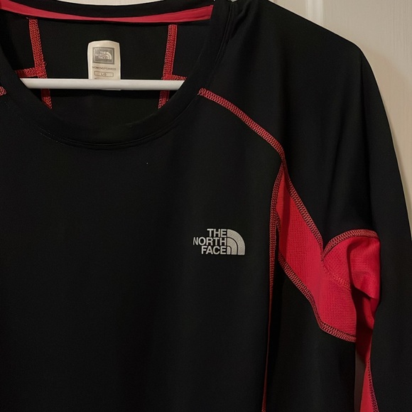 The North Face Black and Pink Performance Shirt - Picture 2 of 6